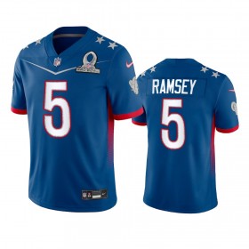 Miesten Los Angeles Rams NFL Pelipaita Jalen Ramsey 5 Game Royal 2022 NFC Pro Bowl